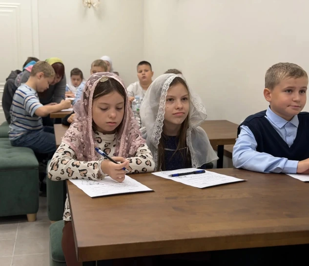 Начались занятия в детской Воскресной школе